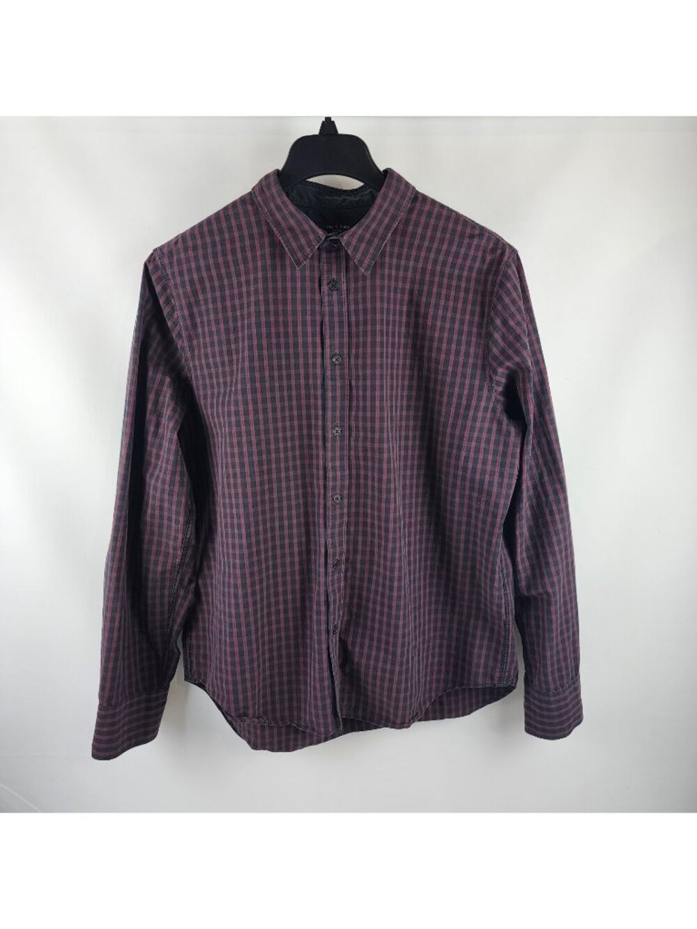 Rag & Bone NY Dress Shirt Mens XXL Multi Color Slim Fit Button Up L/S
